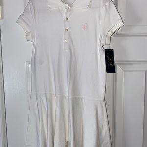 Girls Ralph Lauren polo dress in size 7. NWT
